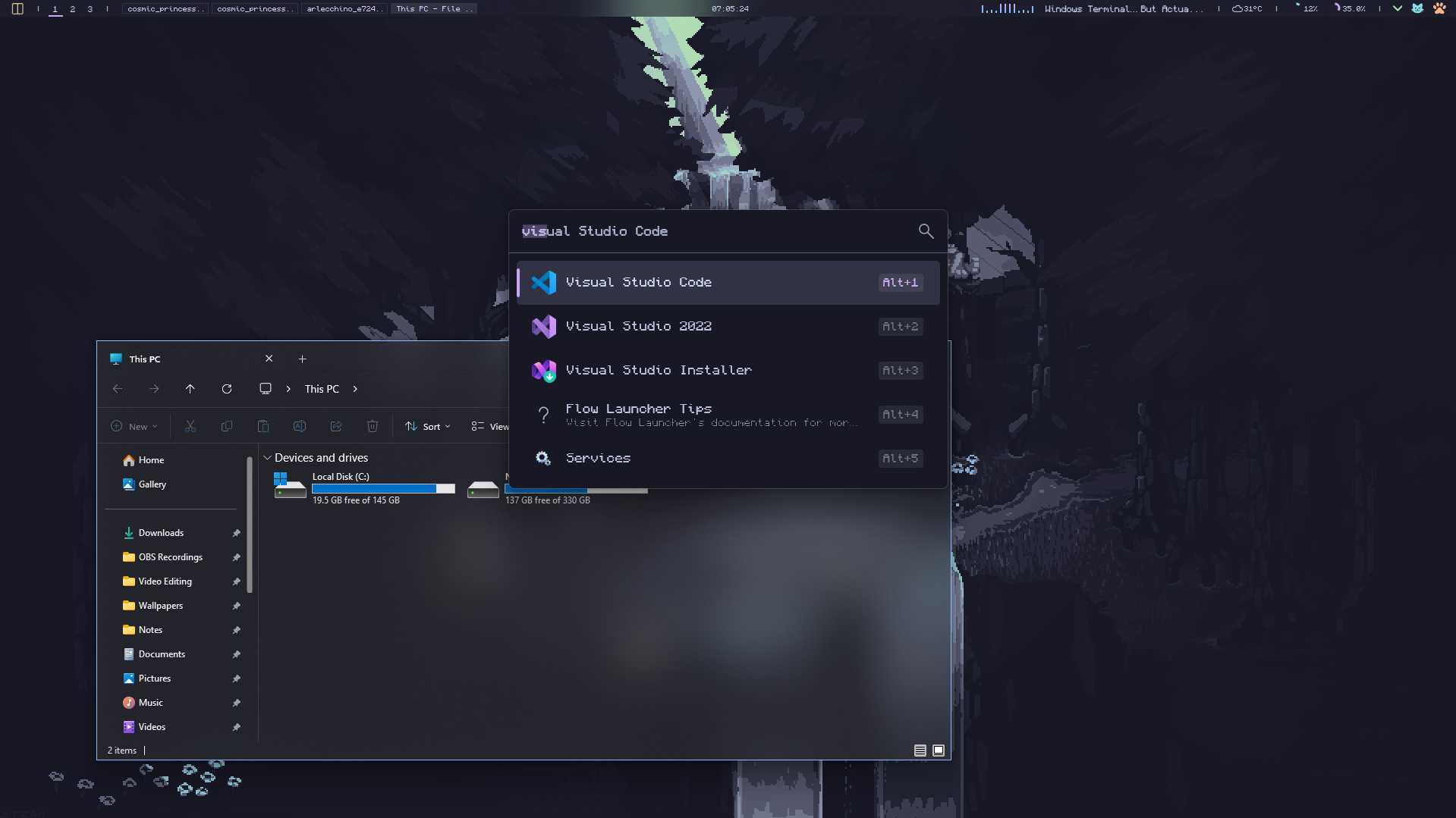 flow launcher